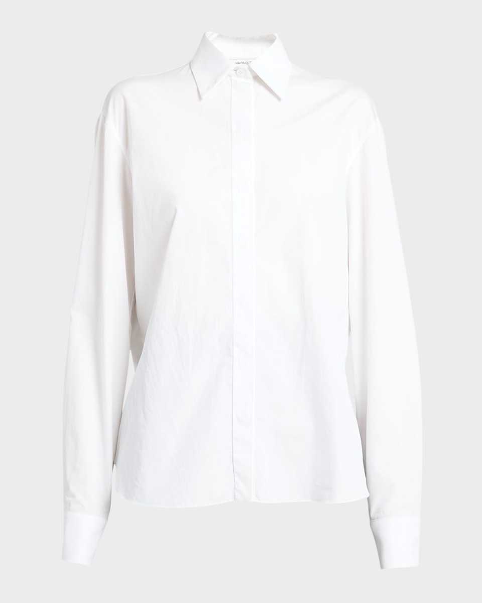 Poplin Button Down Shirt